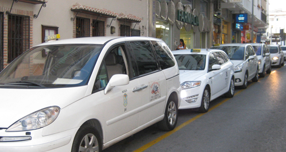 parada taxi Nerja Calle Castilla Pérez